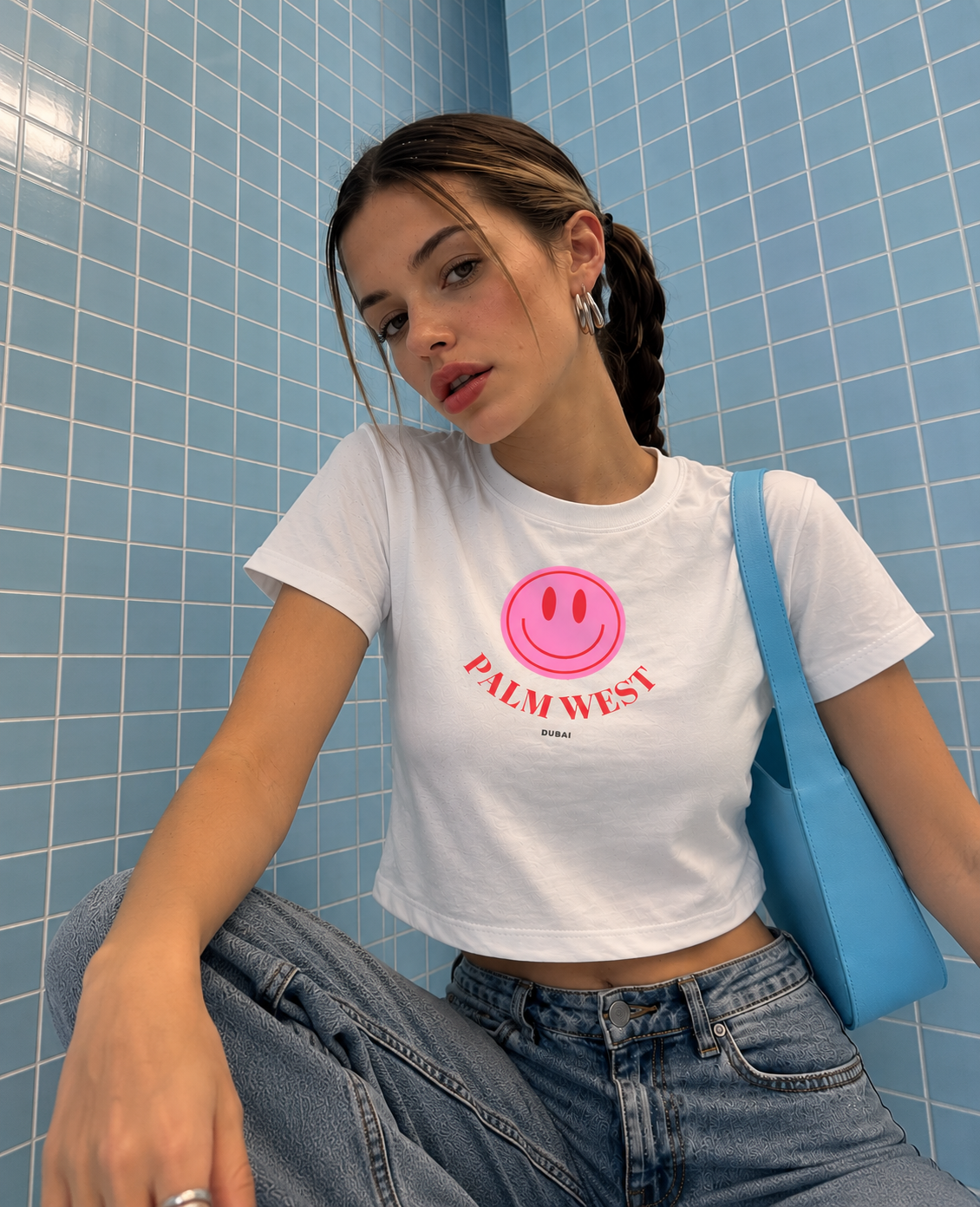 Palm West bamboo crop top by Teesing, photo 1