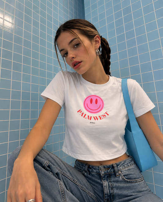 Palm West bamboo crop top by Teesing, photo 1