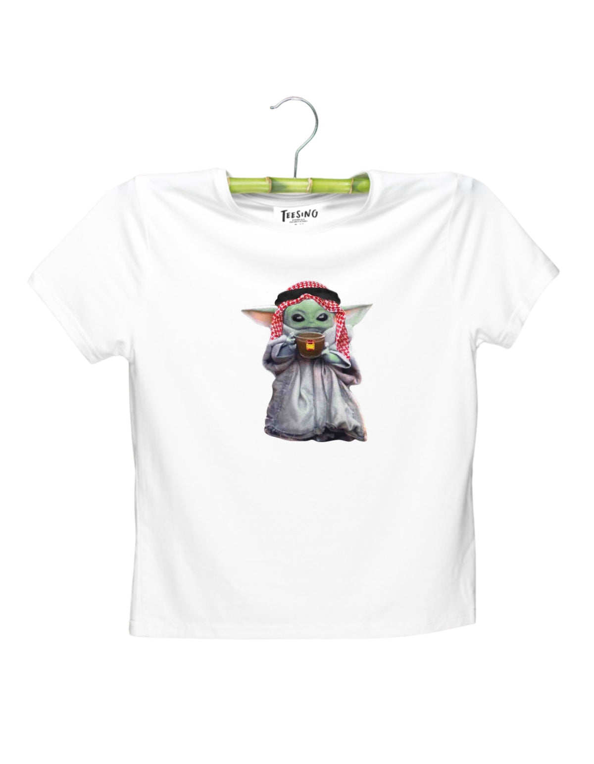 Space Baby bamboo crop top by Teesing, photo 2