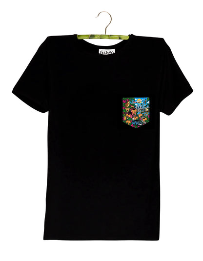 Dubai Strip unisex bamboo t-shirt by Teesing, photo 3
