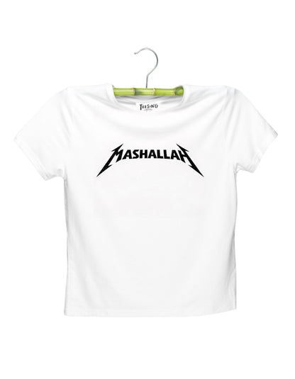 Mashallah Metal bamboo crop top by Teesing, photo 2